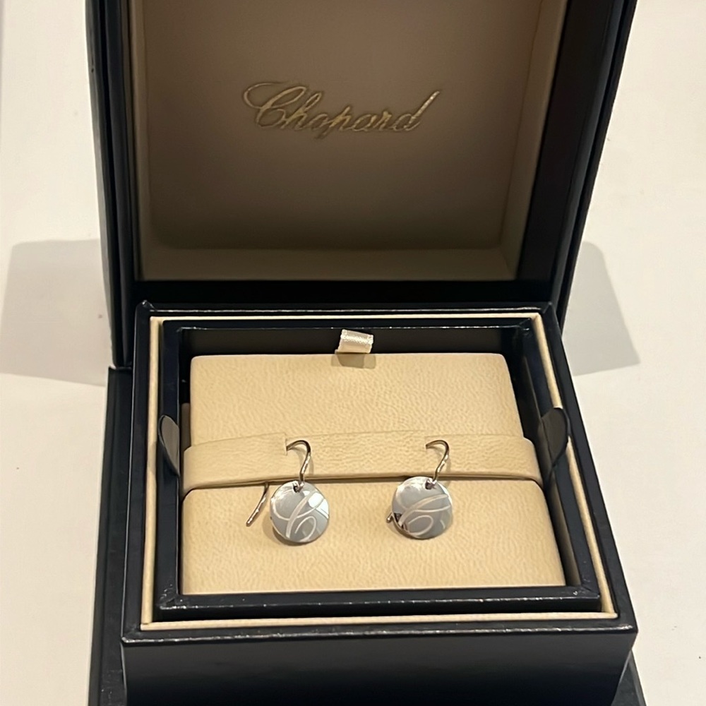 Chopard Chopardissimo 18k White Gold Earrings
